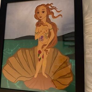 Modern Birth of Venus Print